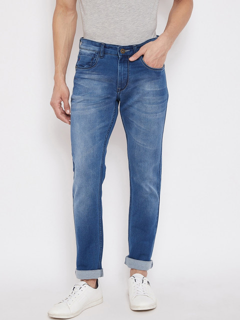 

C9 AIRWEAR Men Blue Regular Fit Mid-Rise Clean Look Jeans