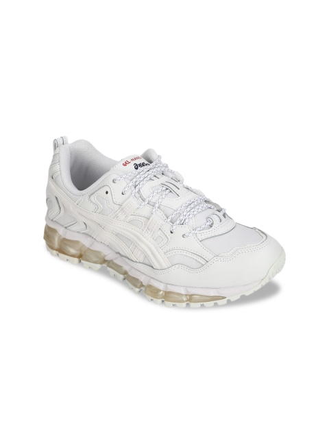 

ASICS Women White Leather GEL-NANDI 360 Running Shoes