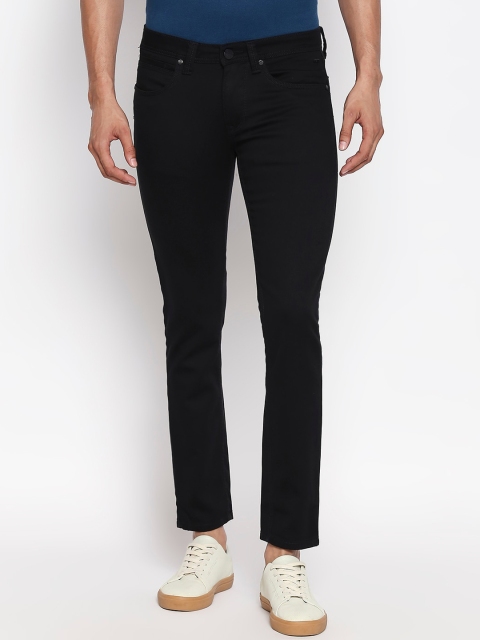 Lawman pg3 Men Black Skinny Fit Mid-Rise Clean Look Jeans