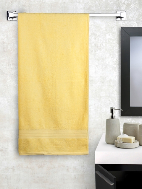 

Portico New York Unisex Yellow Solid 450 GSM Bath Towel