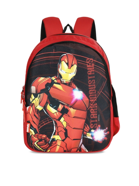 

Priority Boys Red & Black Ironman Graphic Backpack