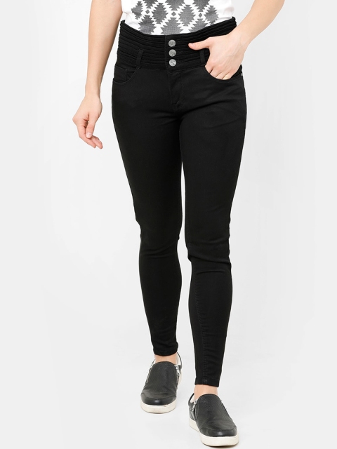 

ZHEIA Women Black Skinny Fit Jeans