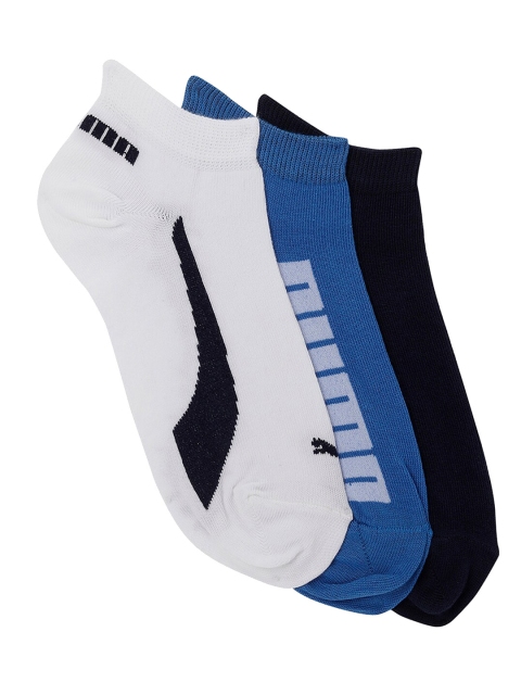 

Puma Unisex Pack Of 3 Assorted Ankle-Length Socks