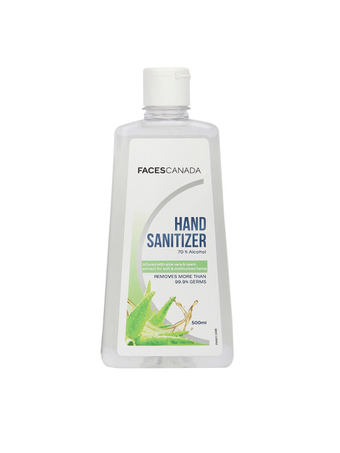 

FACESCANADA Hand Sanitizer 500ml, Transparent