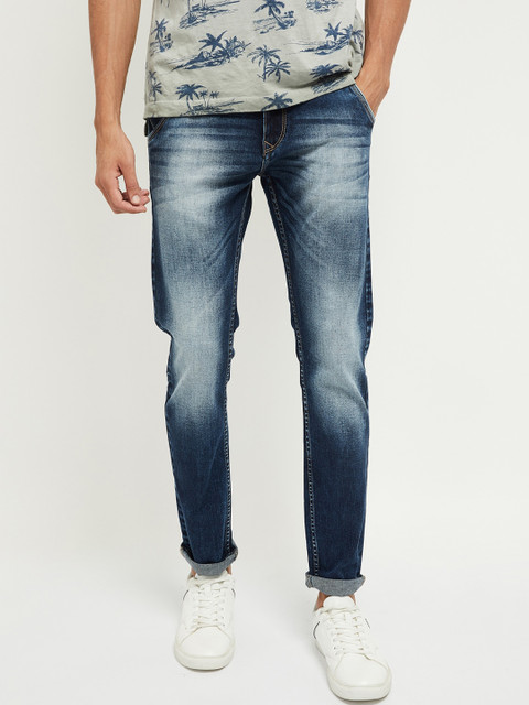 

max Men Blue Skinny Fit Jeans