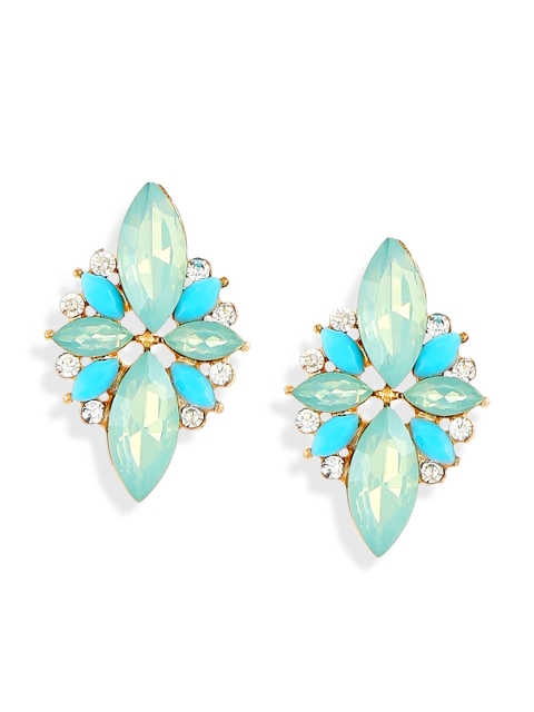 

Foxy Sperks Blue Contemporary Handcrafted Studs
