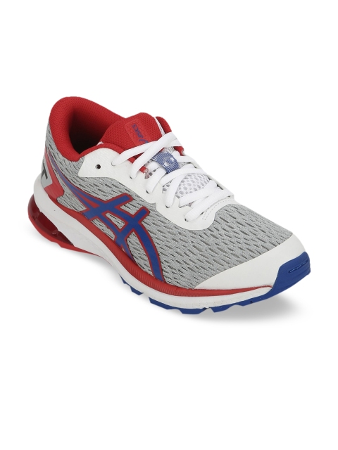 

ASICS Unisex Kids White Synthetic GT-1000 9 GS Running Shoes