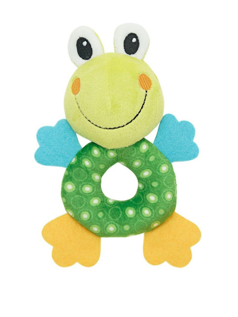 

Heads Up For Tails Puppy Play Froggy Dog Toy, Green