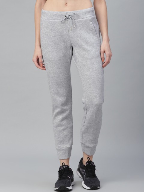 

ASICS Women Grey Melange Solid Slim Fit Joggers