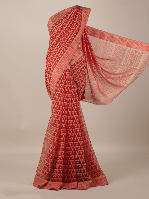 

Pothys Red Printed Saree