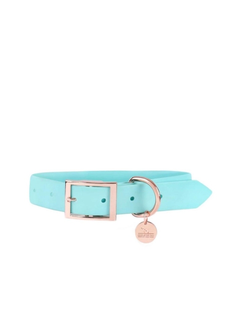 

Heads Up For Tails Green Pastel Pawprint Rain Friendly Dog Collar