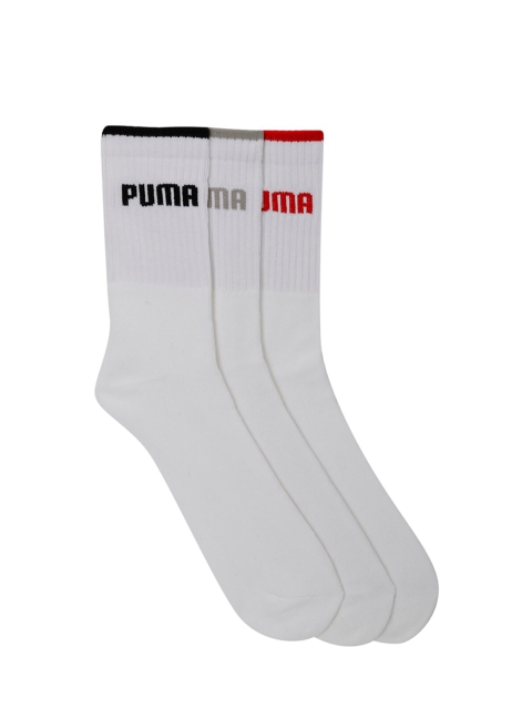 

Puma Unisex Pack Of 3 Assorted Calf-Length Socks