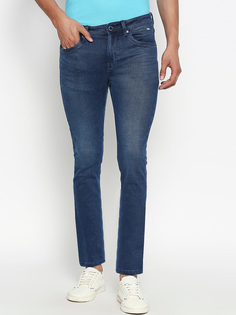 

Integriti Men Blue Skinny Fit Mid-Rise Clean Look Jeans