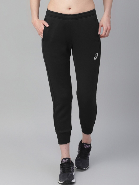 

ASICS Women Black Solid Joggers