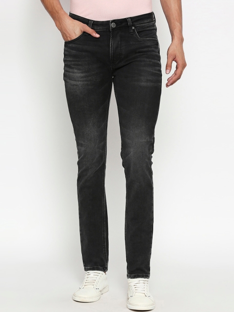 

Lawman pg3 Men Black Skinny Fit Mid-Rise Clean Look Stretchable Jeans