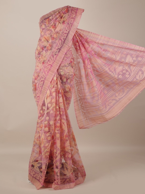 

Pothys Mauve Printed Saree