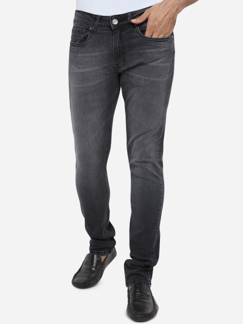 

Greenfibre Men Grey Skinny Fit Mid-Rise Clean Look Jeans