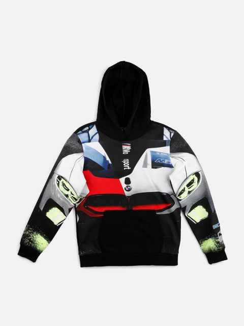 PUMA Motorsport Boys Multicoloured Printed Sweatshirt, Multi