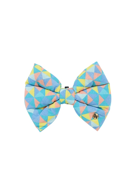 

Heads Up For Tails Multicoloured Patchwork Slumber Dog Bow Tie, Multi