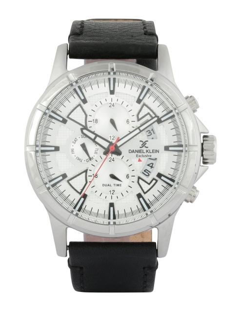 

Daniel Klein Men Silver-Toned Analogue Watch DK11474