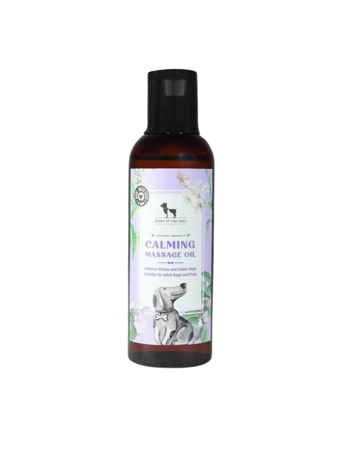 

HUFT Calming Massage Oil For Dogs 100 ml, Black