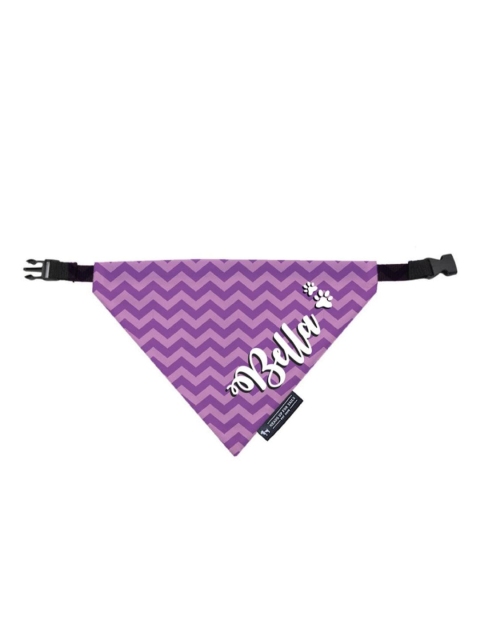 

HUFT Purple Puzzle Customizable Dog Bandana