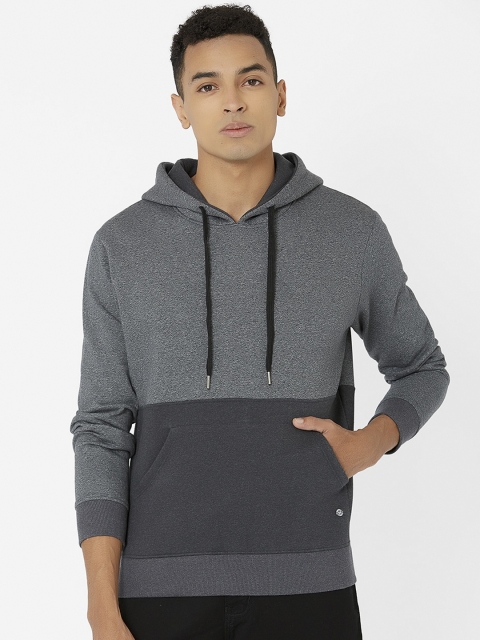 

MARCA Disati Men Grey Colourblocked Sweatshirt