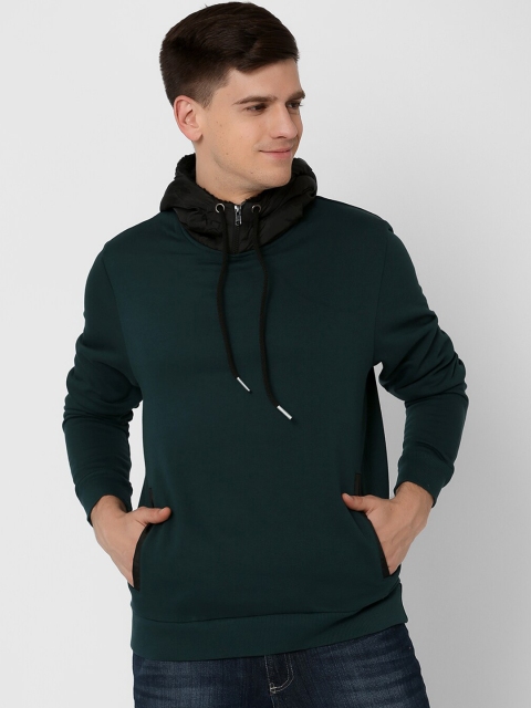 

MARCA Disati Men Teal Solid Sweatshirt