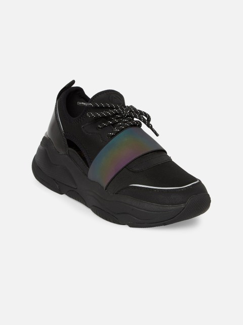 

ALDO Women Black Slip-On Sneakers