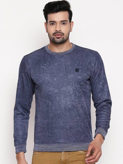 

Killer Men Navy Blue Solid Sweatshirt