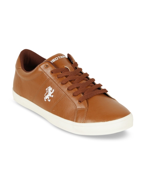 

Red Tape Men Tan Brown Solid Sneakers