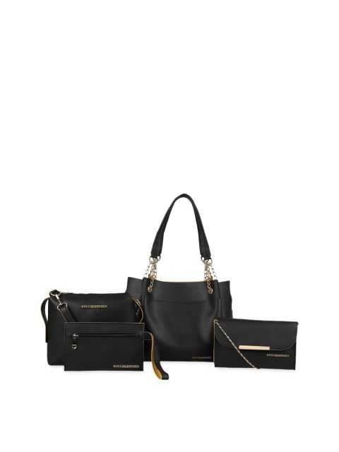 

Bagsy Malone Black Solid Shoulder Bag