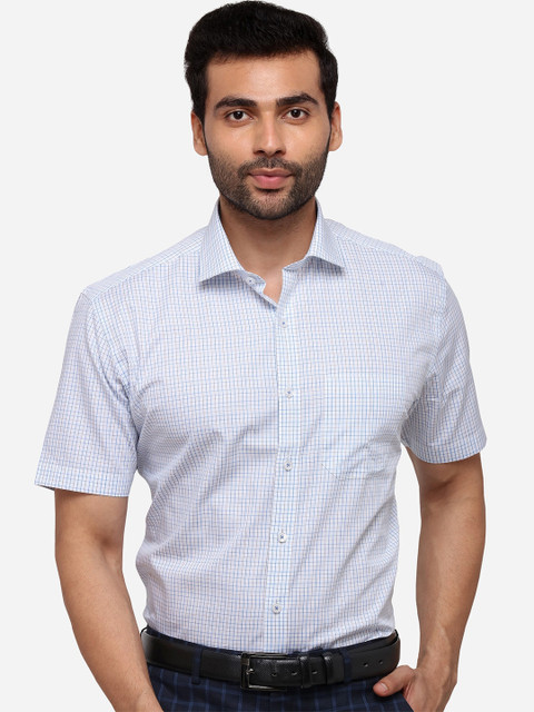 

JADE BLUE Men Multicoloured Slim Fit Checked Casual Shirt, Multi