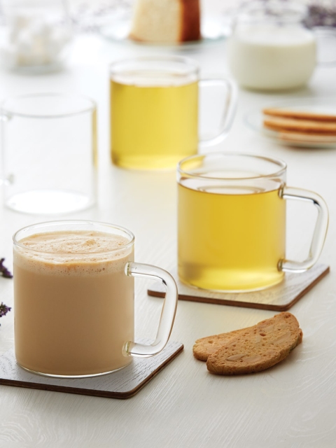 

BOROSIL Set Of 8 Transparent Solid Borosilicate Glass Mugs