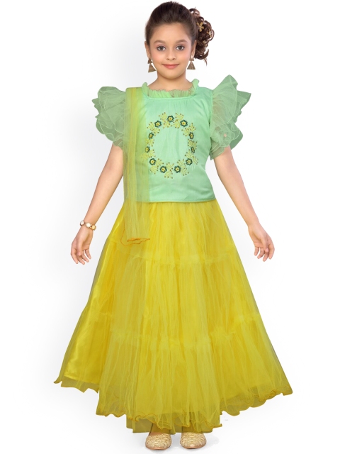 

Aarika Green Ready to Wear Lehenga & Blouse with Dupatta