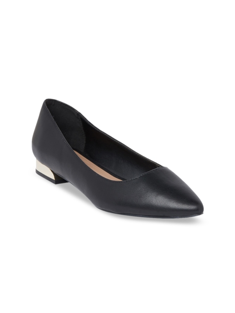 

Call It Spring Women Black Solid Ballerinas