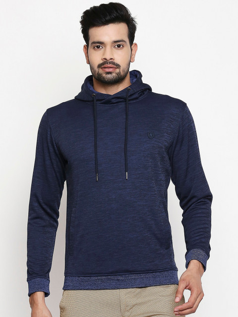 

Killer Men Navy Blue Solid Sweatshirt