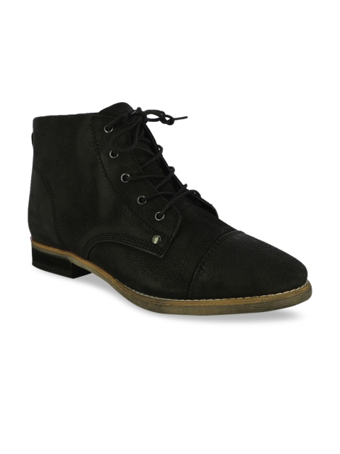 

Alberto Torresi Women Black Flat Boots