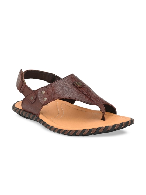 

Alberto Torresi Men Maroon Comfort Sandals