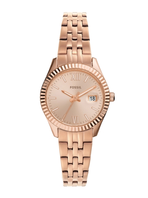 

Fossil Women Rose Gold Analogue Watch ES4992