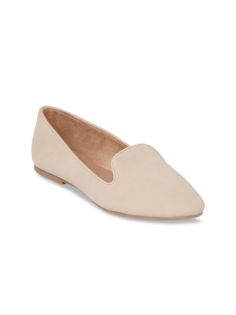 

Call It Spring Women Beige Solid Ballerinas
