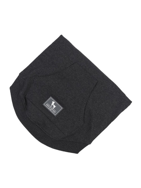 

Heads Up For Tails Black Solid Sweatshirt For Dogs