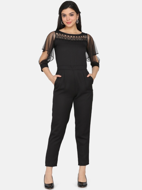 

Eavan Women Black Solid Basic Jumpsuit