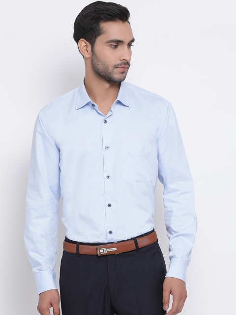 

Richlook Men Blue Classic Regular Fit Solid Formal Shirt