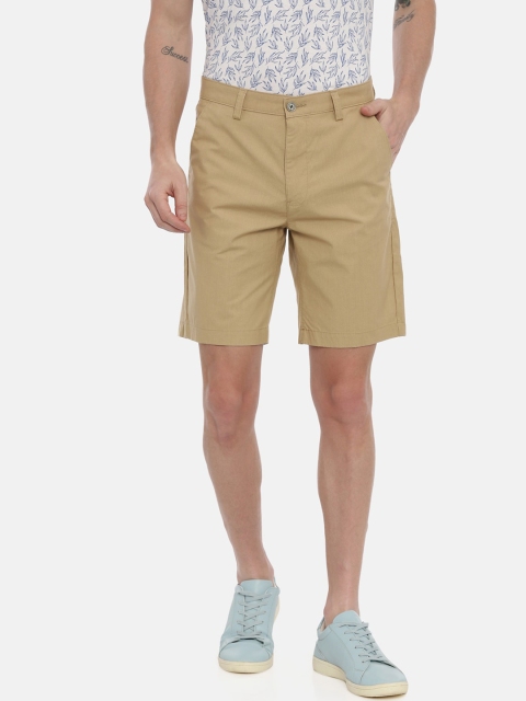 

Classic Polo Men Khaki Solid Slim Fit Regular Shorts