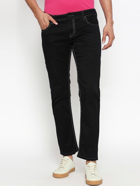 

Lawman pg3 Men Black Skinny Fit Mid-Rise Clean Look Stretchable Jeans