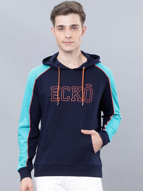 

Ecko Unltd Men Blue Printed Sweatshirt