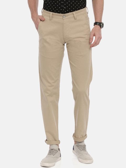 

Classic Polo Men Beige Slim Fit Solid Chinos