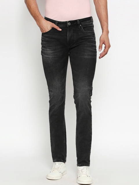 

Lawman pg3 Men Black Skinny Fit Mid-Rise Clean Look Stretchable Jeans