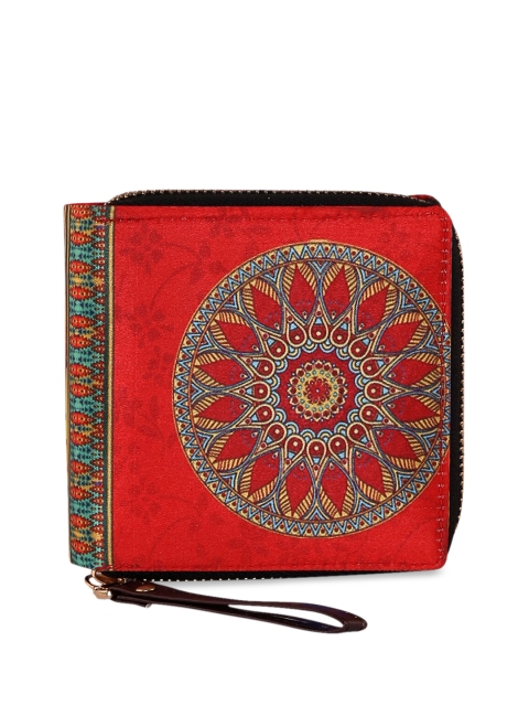 

All Things Sundar Women Multicoloured Printed Wallet, Multi